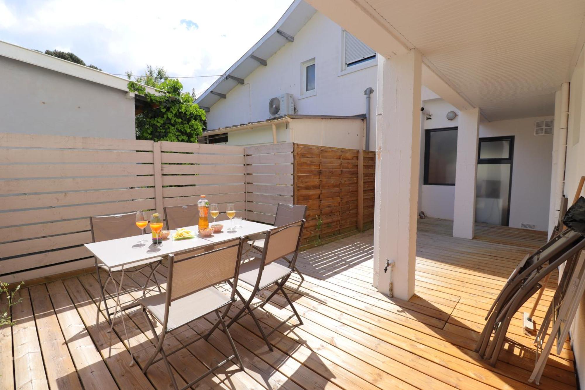 Le Spazioso - T3 Arcachon Avec Terrasse Privative Zewnętrze zdjęcie